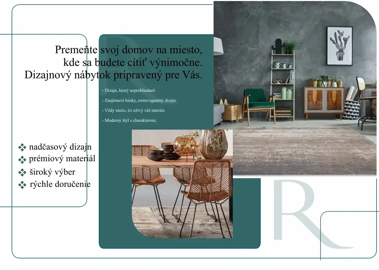 Nábytok a bytové doplnky – Reaction